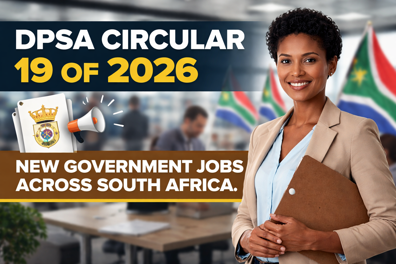 Hundreds of Government Jobs Now Open in South Africa