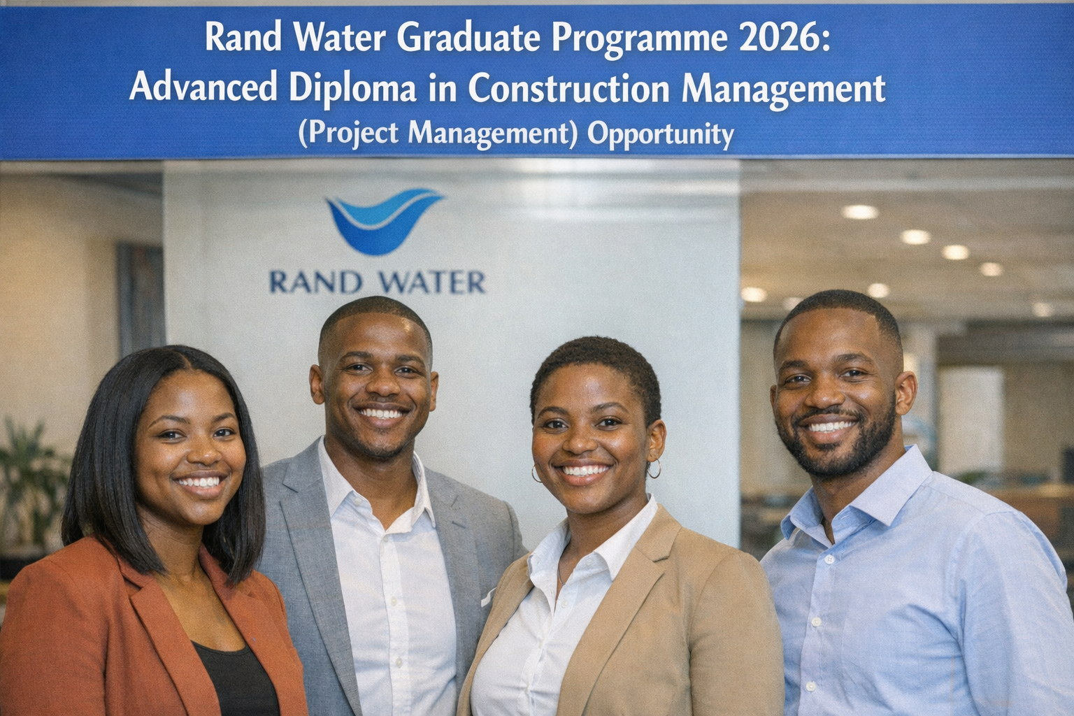 Rand Water Graduate Programme 2026: Advanced Diploma in Construction Management (Project Management) Opportunity