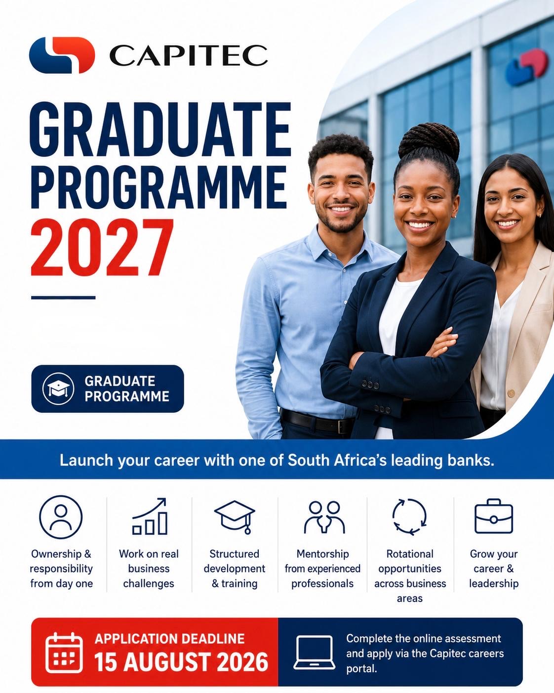 Capitec Graduate Programme 2027 Apply Now