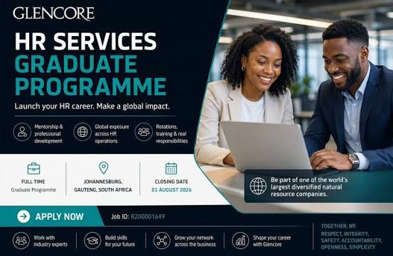 Glencore HR Services Graduate Programme 2026