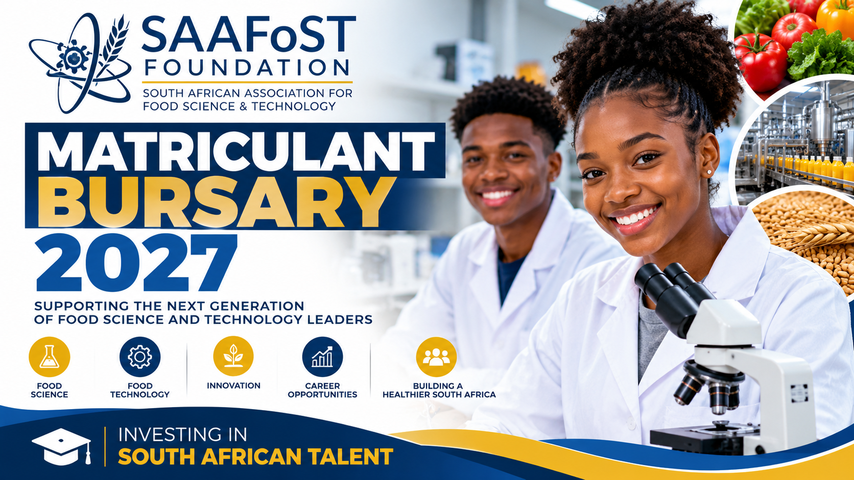SAAFoST Foundation Matriculant Bursary 2027