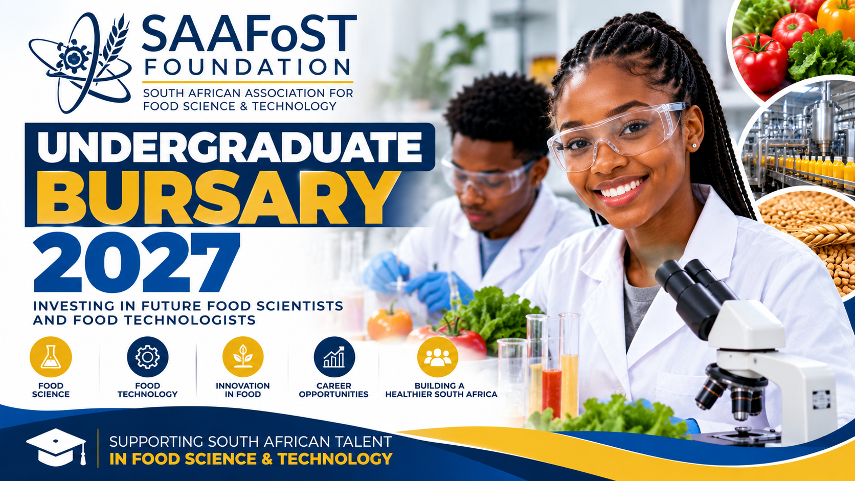 SAAFoST Foundation Undergraduate Bursary 2027